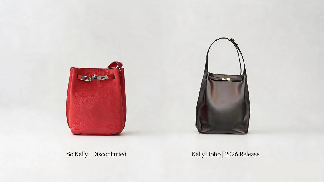 Hermès So Kelly vs Kelly Hobo side by side comparison discontinued classic vs 2026 release