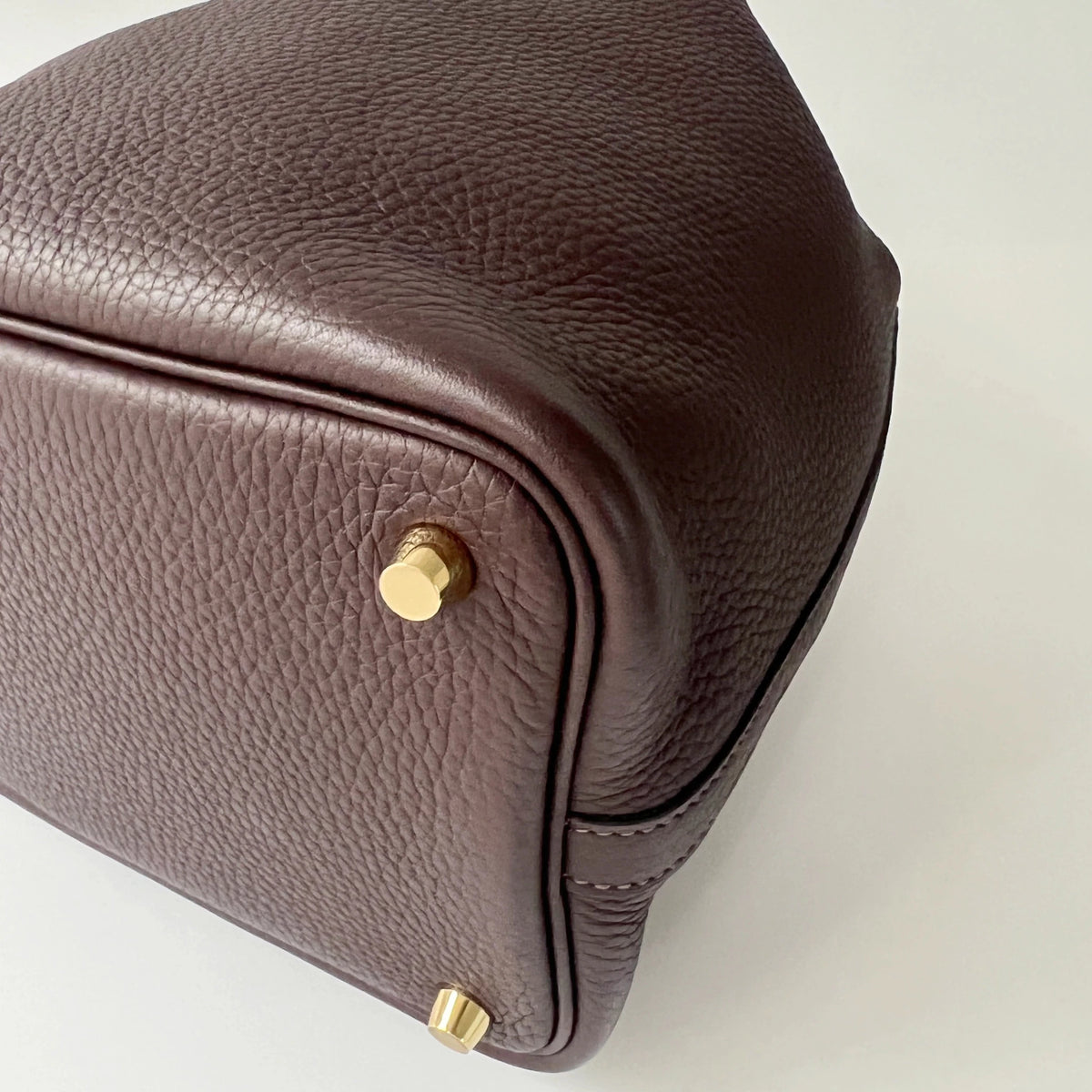 Hermès Picotin Lock 18 Bag Ebene Clemence Leather GHW